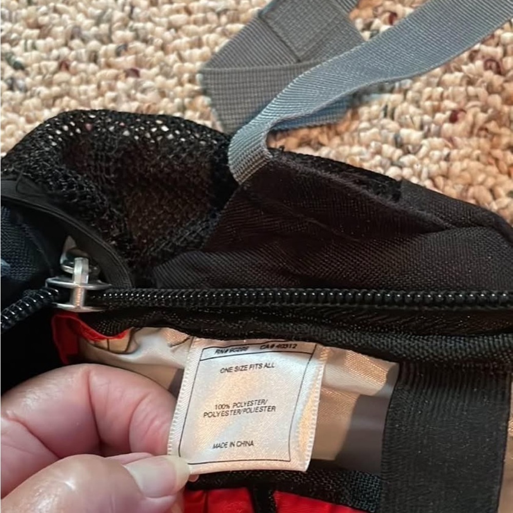 Adidas Load Spring Black & Red Bookbag - Picture 3 of 5